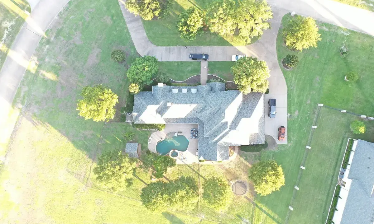 New shingle roof installation on a home in Forestbrook